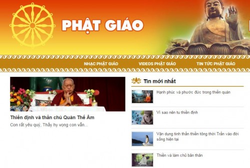 Share full code tin tức Phật Giáo