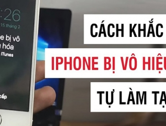 Làm thế nào để khắc phục iPhone bị vô hiệu hóa kết nối iTunes?