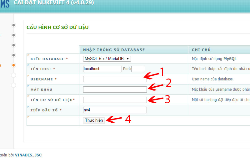 Cài website Nukeviet trên localhost dùng XAMPP