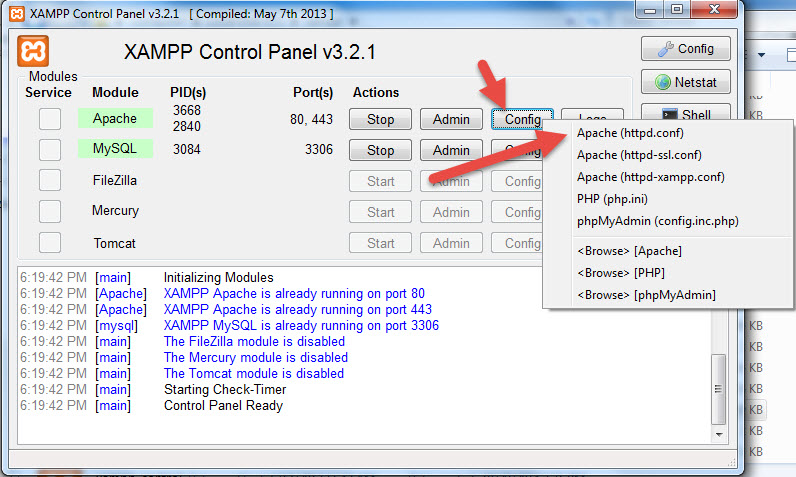 Cách cài đặt máy chủ ảo localhost trên máy tính với XAMPP