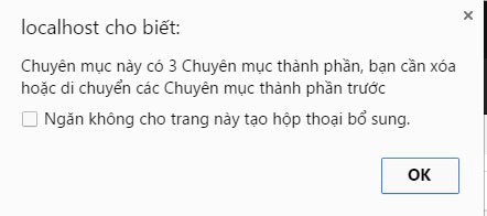 xoa chuyen muc nukeviet da co chuyen muc con 05