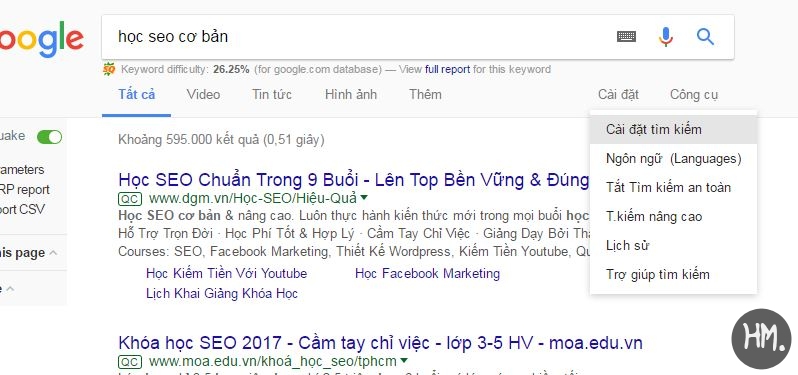 hoc seo co ban