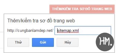 them site map vao google