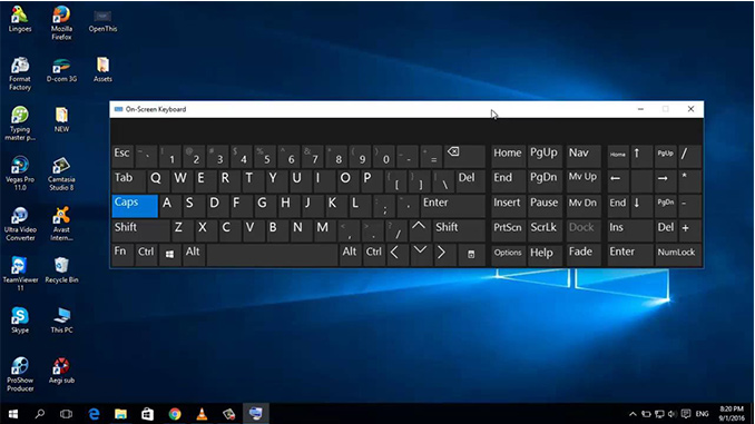 Các cách mở bàn phím ảo win 10 có lẽ bạn chưa biết