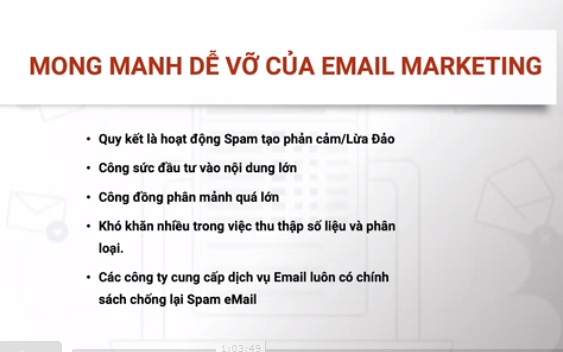 nhuoc diem email marketing