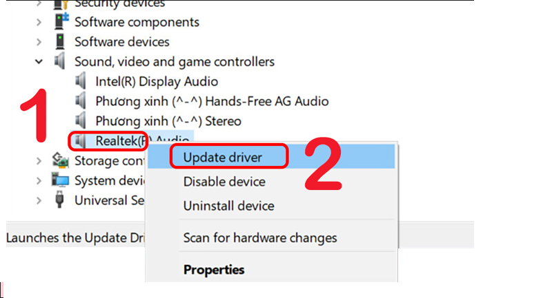 Update driver