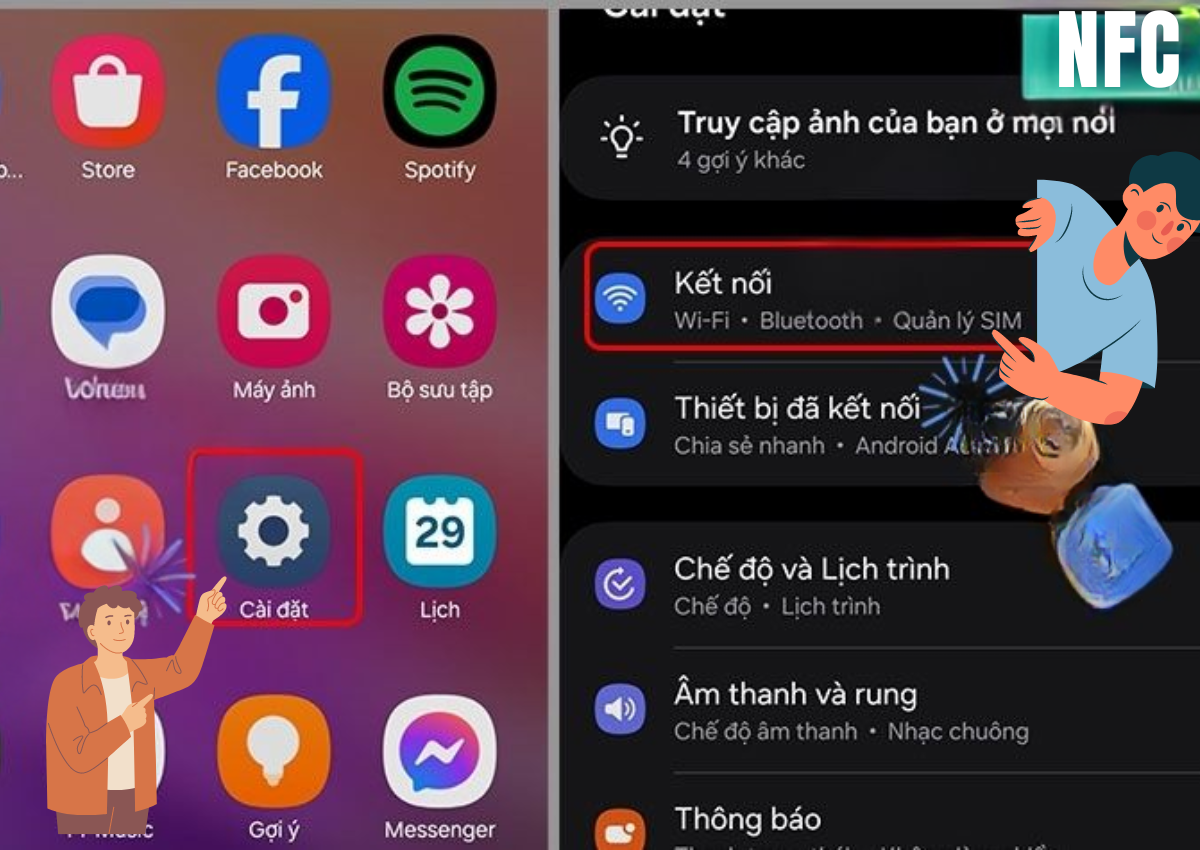 Hướng Dẫn Bật NFC Trên Android Đơn Giản Và Nhanh Chóng Chỉ Mất 5s